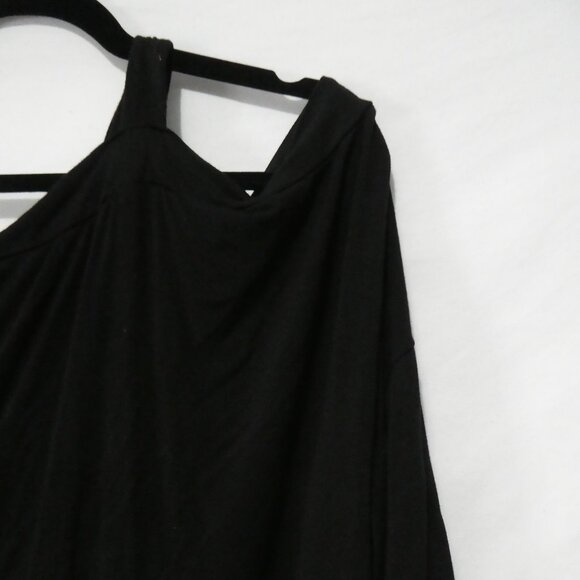 CHICSOUL | 1XL | Chic Black Off-The-Shoulder Long Sleeve Top - Picture 5 of 14